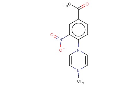 1-[4-(4-METHYL-4H-PYRAZIN-1-YL)-3-NITRO-PHENYL]-ETHANONE